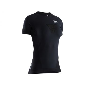 X-BIONIC Invent 4.0 Running Shirt SH SL opal black/arctic white - Damen